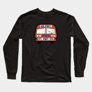 Distressed Holyoke Street Railway Long Sleeve T-Shirt